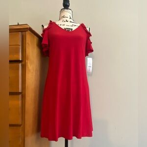 Red dress
